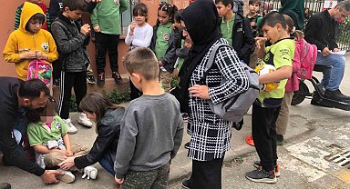 1. sınıf öğrencisine otomobil çarptı