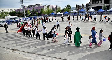 2. Bahar Çocuk Şenliği'nde çocuklar doyasıya eğlendi