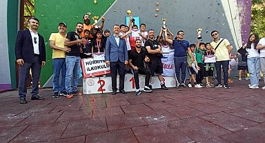 'Spor Tırmanış Minikler Türkiye' şampiyonları Diyarbakır'dan