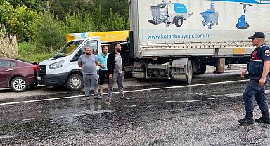4 kişinin öldüğü rampada zincirleme trafik kazası