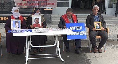 Ailelerin evlat nöbeti devam ediyor