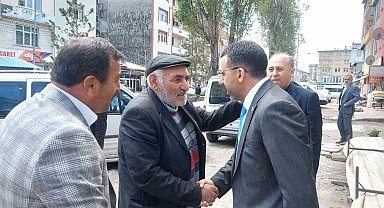 AK Parti Kars Milletvekili Çalkın'a yoğun ilgi