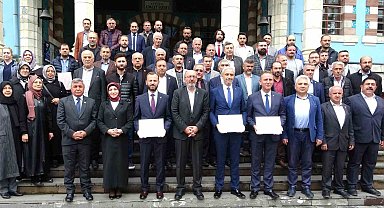 AK Parti Kütahya milletvekilleri mazbatalarını aldı