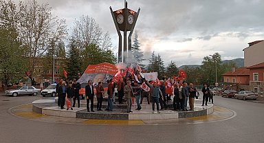 AK Parti'nin Denizli'deki kalesinde seçim kutlaması