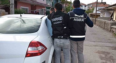 Aksaray'da uyuşturucu operasyonu: 4 gözaltı