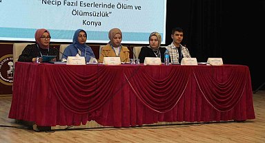 Akşehir'de Necip Fazıl Kısakürek vefatının 40. yıl dönümünde anıldı