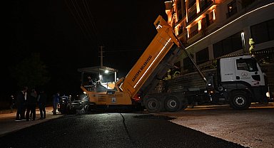 Akyol Sokağa 350 ton asfalt