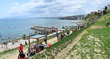 Alkaya Paşa Sahili yaza hazırlanıyor