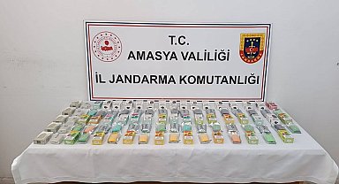 Amasya'da jandarmadan kaçak elektronik sigara operasyonu