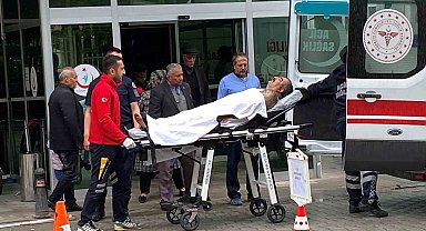 Aracının içinde silahlı saldırıya uğradı