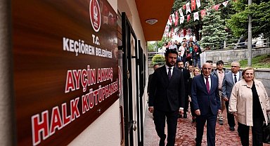 Atapark Ayçin Akkaş Kütüphanesi hizmete açıldı