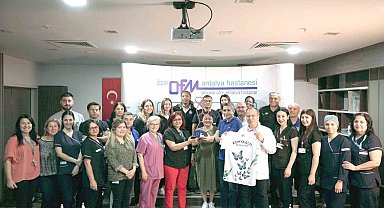 Avrupa Şampiyonlarından OFM Hastanesi'ne kupalı ziyaret!