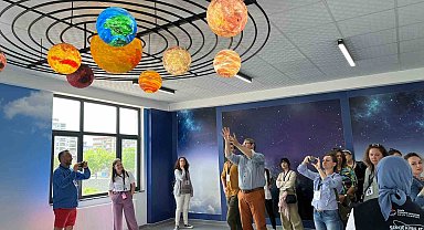 Avrupalı öğretmenlerden Canik Keşif Kampüsü'ne övgü