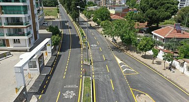 Aydın Büyükşehir Belediyesi Nazilli 75. Yıl Bulvarı'nı yeniledi