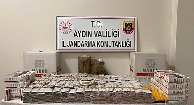 Aydın'da 1 milyon 127 bin adet içi doldurulmuş makaron ele geçirildi