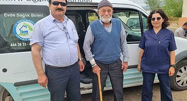 Aydın'da Evde Sağlık Hizmetleri ekipleri seçimde görev başındaydı