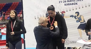 Aydınlı sporcular madalyalara doymuyor