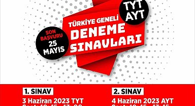 AYT ve TYT'ye hazırlanan gençler için Haliliye'den deneme sınavı