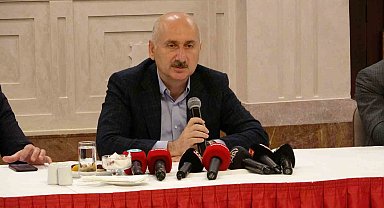 Bakan Karaismailoğlu: "Şu anda devam eden tam 24 tane proje var"