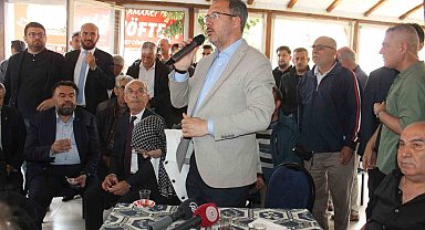 Bakan Kasapoğlu, 2. tur için Manyas'tan destek istedi