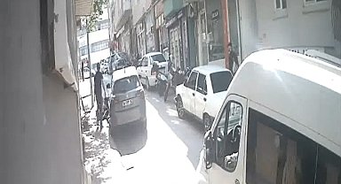 Bandırma'da yaşlı adamı darp etti, güvenlik kameralarına yansıdı