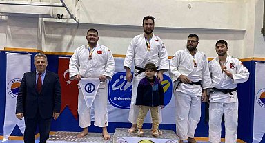 BARÜ'ye ÜNİLİG Judo Türkiye Şampiyonasından madalya
