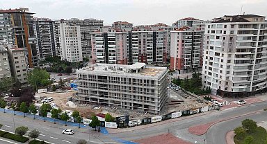 Başkan Altay: "Yenişehir Sosyal Tesisi ve Lise Medeniyet Akademisi inşaatı hızla yükseliyor"