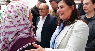 Başkan Çerçioğlu, Sultanhisar Pazarı'nı ziyaret etti