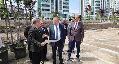 Başkan Demir: "Mahallelerimizi yeşil alanlara kavuşturuyoruz"