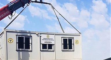 Başkan Kocaispir, "Konteyner PTT şubelerimiz büyük kolaylık sağlayacak"