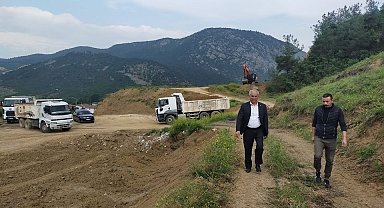 Başkan Yaman, mesire alanında inceleme yaptı