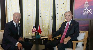 Biden ve Erdoğan görüşmesinde F-16 satışı ve İsveç'in NATO üyeliği gündeme geldi
