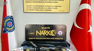 Bilecik'te uyuşturucu operasyonu, 2 kişi tutuklandı