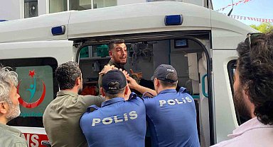 Binanın çatısına çıkarak kendini atacağını söyledi