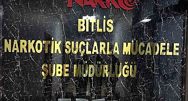 Bitlis'te uyuşturucu madde ele geçirildi