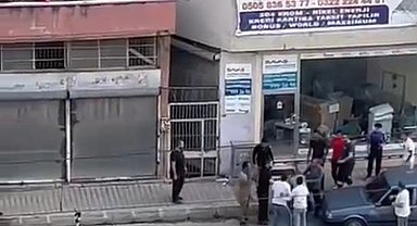 Boks maçı değil, trafik kazası sonrası kavga