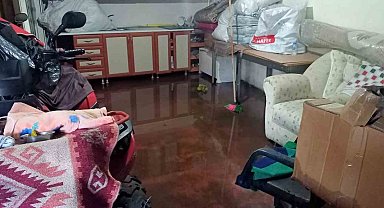 Bolu'da 2 ilçeyi sel vurdu