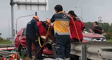 Bolu'da feci kaza: 1 ölü