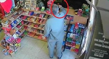 Büfeye dadanan çakmak hırsızı yakalandı