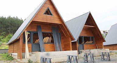 Bungalov Yaşam Evleri tamamlanıyor