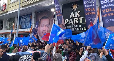 Burdur'da coşkulu kutlama