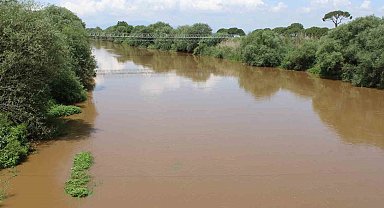Büyük Menderes Nehri'nde sevindiren manzara, Aydın'da kuraklık tehlikesi atlatıldı