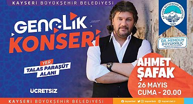 Büyükşehir'den gençliğe 'Ahmet Şafak' konseri