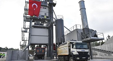 Büyükşehir'den yeni asfalt üretim tesisi