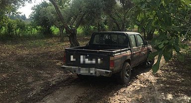 Çalıntı aracı jandarma buldu