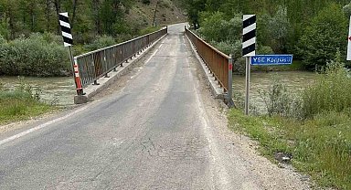 Çamoluk'ta Ecel Köprüsü yeniden yapılıyor