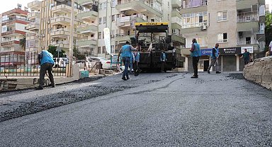 Canpolat sıcak asfalt çalışmalarını inceledi