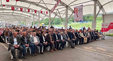 Çatalca'da Cumhurbaşkanı Erdoğan'ın yeniden seçilmesiyle 81 ile ithafen 81 koyun kesildi