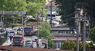 Cezaevinde yangın tatbikatı ekipleri harekete geçirdi