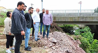 Çiftlikköy Kazımiye Deresi'nde büyük temizlik başladı